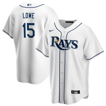 Josh Lowe Tampa Bay Rays white jersey