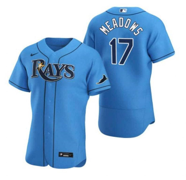 Austin Meadows Tampa Bay Rays blue jersey