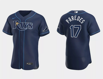 Austin Meadows Tampa Bay Rays navy jersey