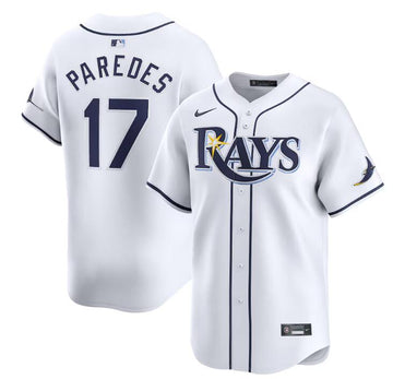 Isaac Paredes Tampa Bay Rays white Home jersey