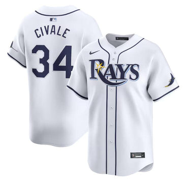 Tampa Bay Rays white Home jersey