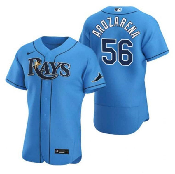 Randy Arozarena Tampa Bay Rays blue jersey