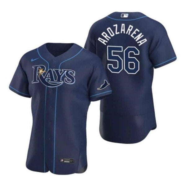 Randy Arozarena Tampa Bay Rays navy jersey