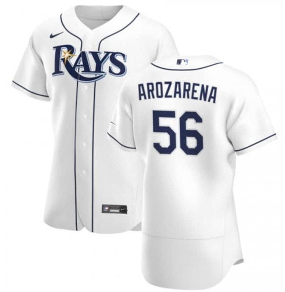 Randy Arozarena Tampa Bay Rays white jersey