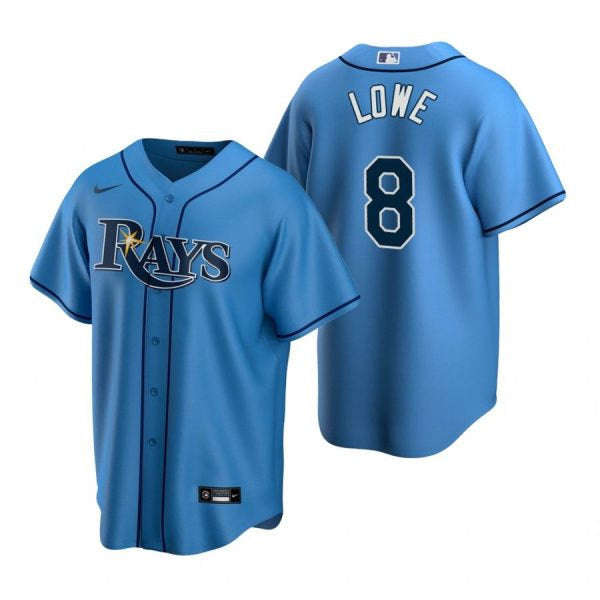 Brandon Lowe Tampa Bay Rays blue jersey