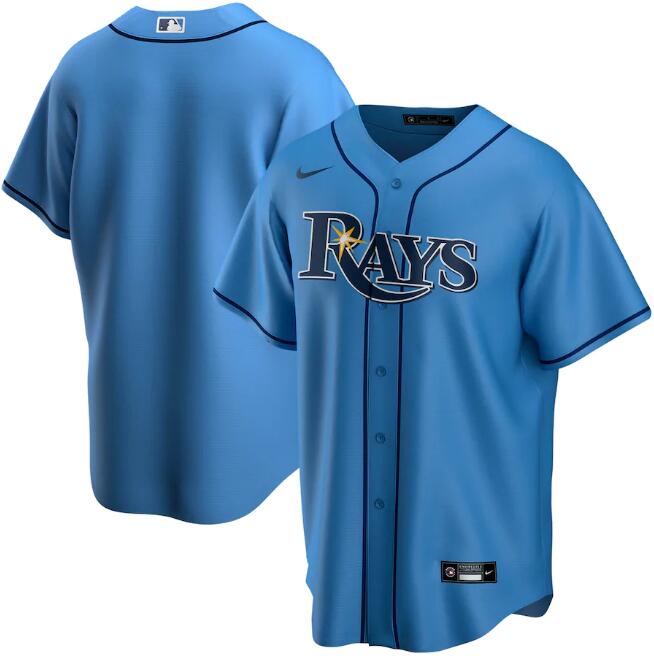 Tampa Bay Rays blue jersey