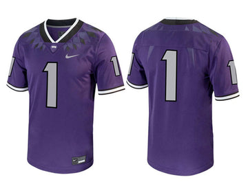 TCU Horned Frogs purple Game jersey