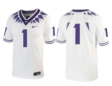 TCU Horned Frogs white Game jersey
