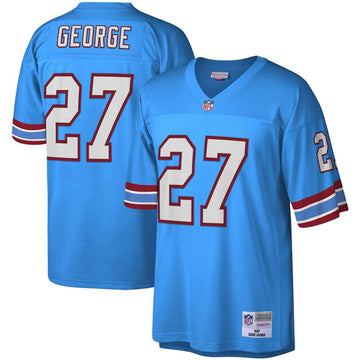 Eddie George Tennessee Titans blue Throwback jersey