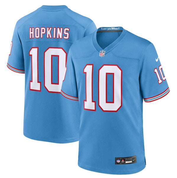 DeAndre Hopkins Tennessee Titans blue Game jersey