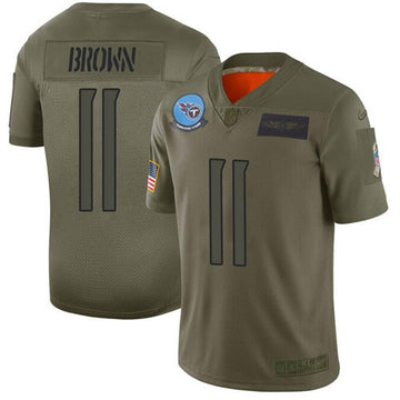 AJ Brown Tennessee Titans camo Salute To Service jersey