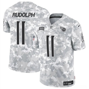 Mason Rudolph Arctic Tennessee Titans camo Salute To Service jersey