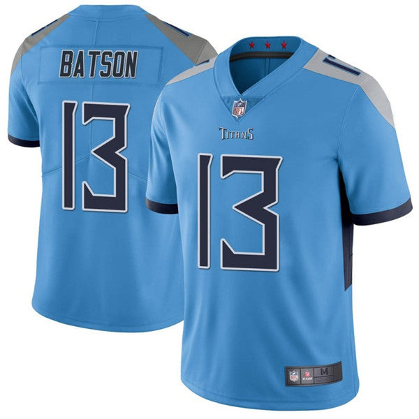 Cameron Batson Tennessee Titans blue jersey