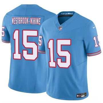 Nick Westbrook-Ikhine Tennessee Titans blue FUSE jersey