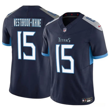 Nick Westbrook-Ikhine Tennessee Titans navy FUSE jersey
