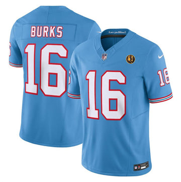 Treylon Burks Tennessee Titans blue FUSE jersey