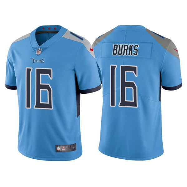 Treylon Burks Tennessee Titans blue jersey