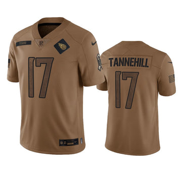 Ryan Tannehill Tennessee Titans brown Salute To Service jersey