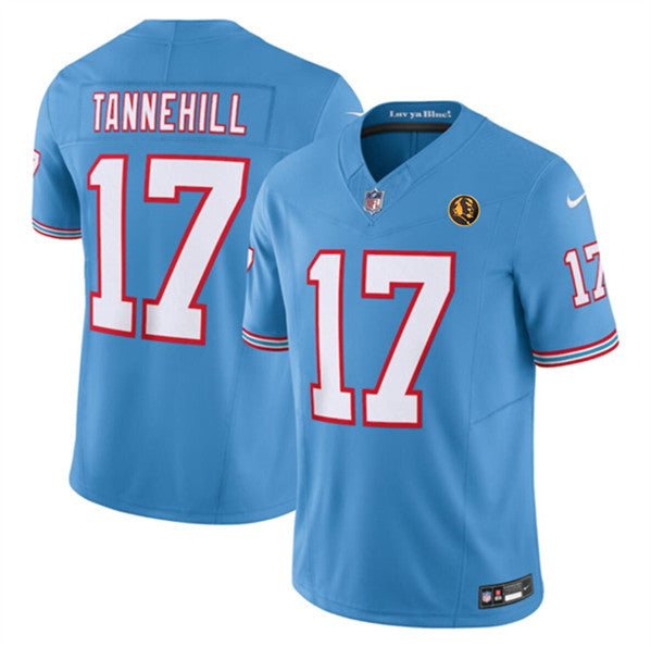 Ryan Tannehill Tennessee Titans blue FUSE jersey