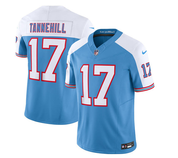 Ryan Tannehill Tennessee Titans blue-white FUSE jersey
