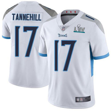 Ryan Tannehill Super Bowl LIV Tennessee Titans white jersey