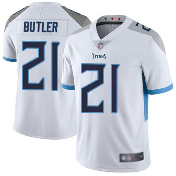 Malcolm Butler Tennessee Titans white jersey