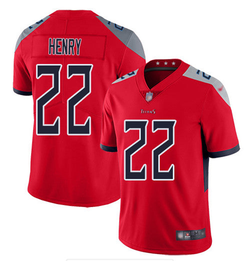 Derrick Henry Tennessee Titans red Inverted Legend jersey