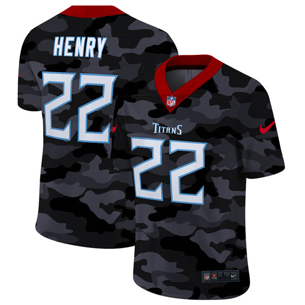 Derrick Henry Tennessee Titans camo Camo jersey