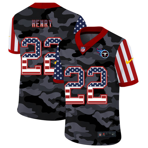 Derrick Henry Tennessee Titans camo Camo jersey