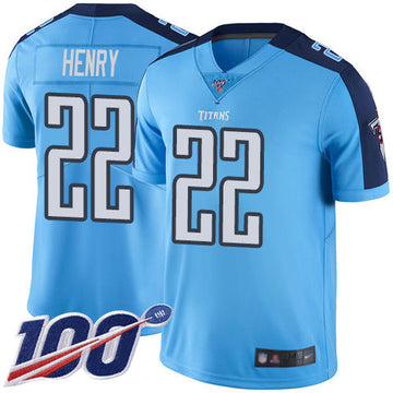 Derrick Henry Tennessee Titans blue jersey