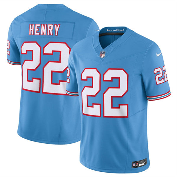 Derrick Henry Tennessee Titans blue FUSE jersey