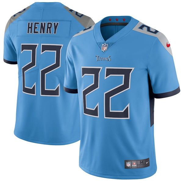 Derrick Henry Tennessee Titans blue jersey