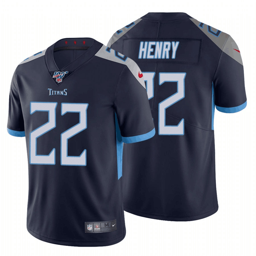 Derrick Henry Tennessee Titans navy jersey