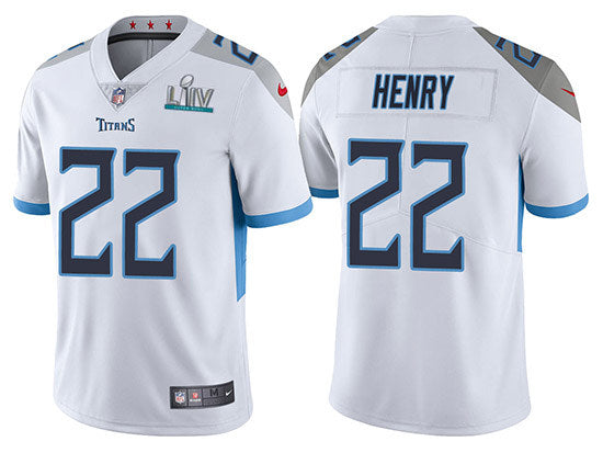 Derrick Henry Super Bowl LIV Tennessee Titans blue jersey
