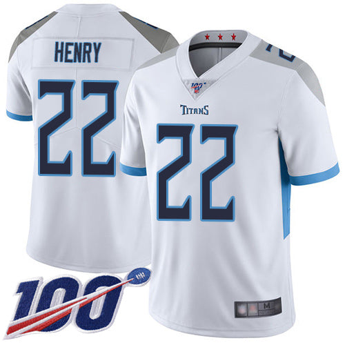 Derrick Henry Tennessee Titans white jersey