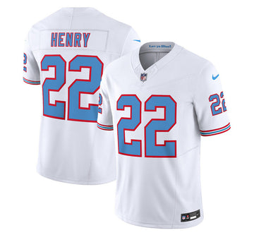 Derrick Henry Tennessee Titans white FUSE jersey