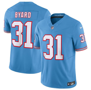 Kevin Byard Tennessee Titans blue FUSE jersey