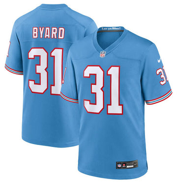 Kevin Byard Tennessee Titans blue Game jersey