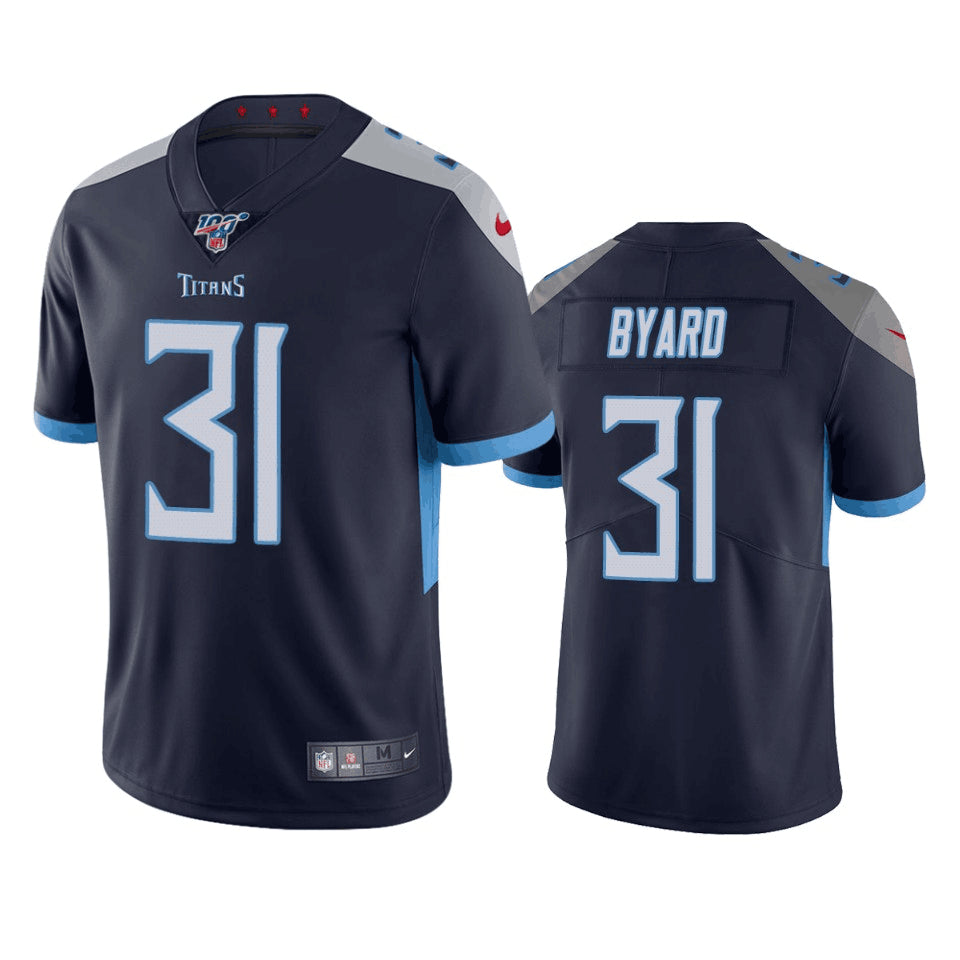 Kevin Byard Tennessee Titans navy jersey