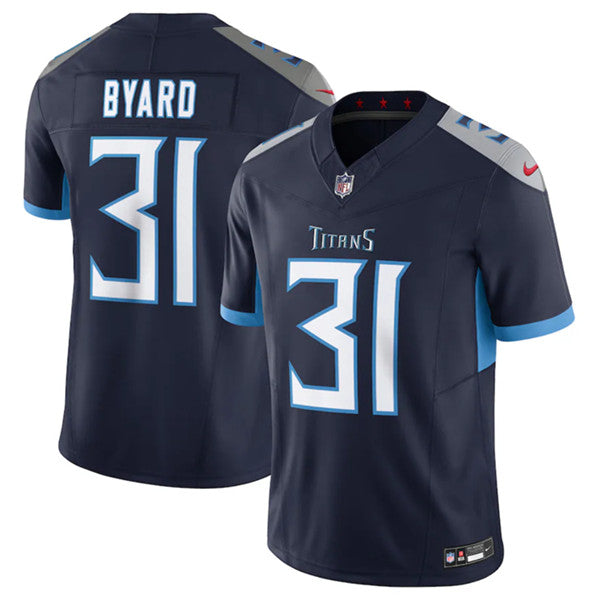 Kevin Byard Tennessee Titans navy FUSE jersey