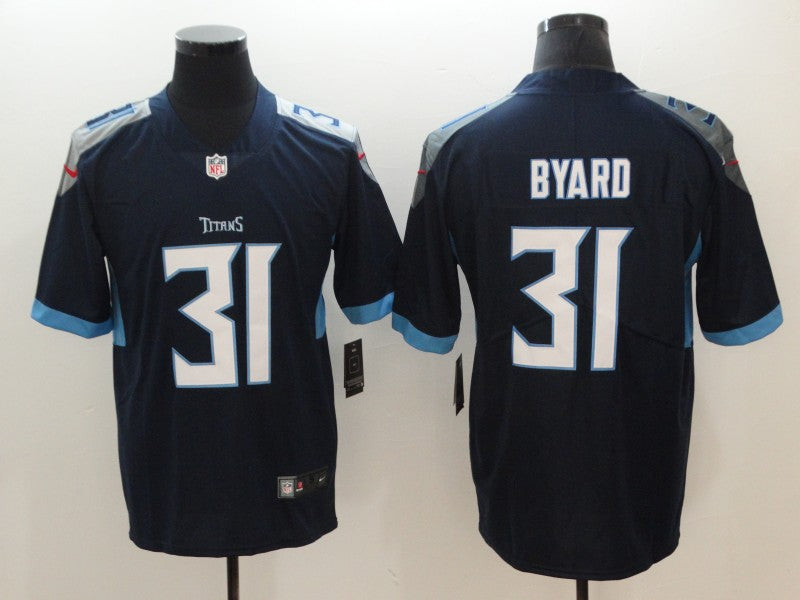 Kevin Byard Tennessee Titans navy jersey