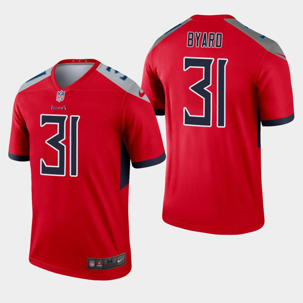 Kevin Byard Tennessee Titans red Inverted Legend jersey