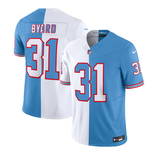 Kevin Byard Tennessee Titans white-blue FUSE jersey