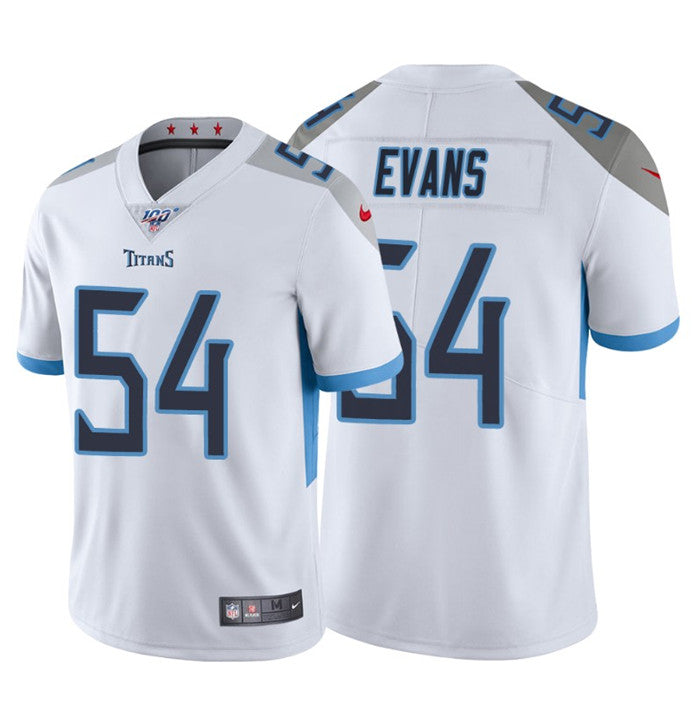 Rashaan Evans Tennessee Titans white jersey