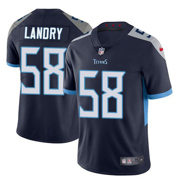 Harold Landry Tennessee Titans navy jersey