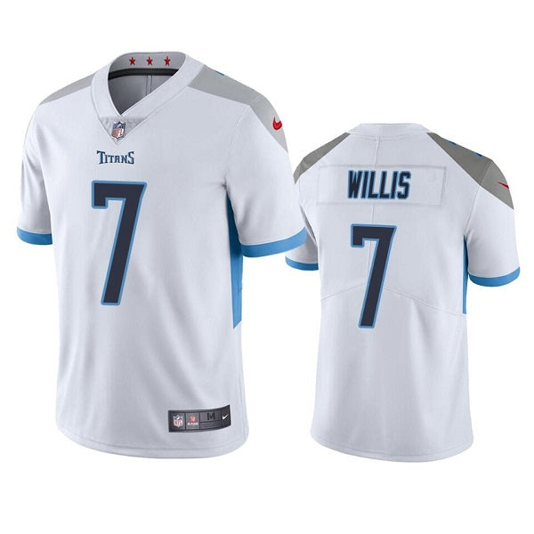 Malik Willis Tennessee Titans white jersey