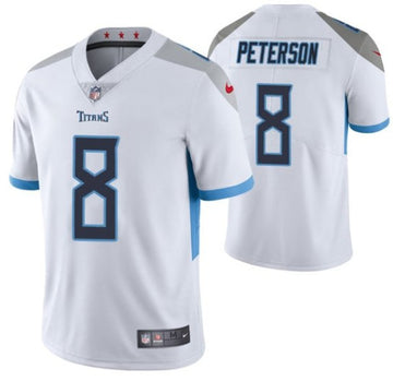 Adrian Peterson Tennessee Titans white jersey