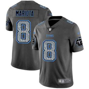 Marcus Mariota Tennessee Titans gray Fashion Static jersey