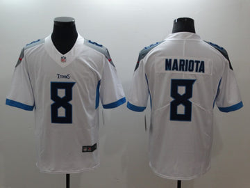 Marcus Mariota Tennessee Titans white jersey