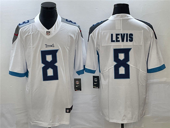 Will Levis Tennessee Titans white jersey